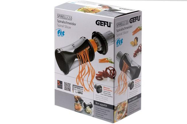 handel fantoom Marty Fielding GEFU Spirelli 2.0 spiraalsnijder 13780 | Voordelig kopen bij  knivesandtools.nl