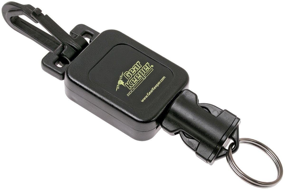 Hammerhead Industries Gear Keeper Small Scuba Flashlight Retractor RT4-5912  - Features Heavy-Duty Swiveling Snap Clip Mount with QC-II Split Ring