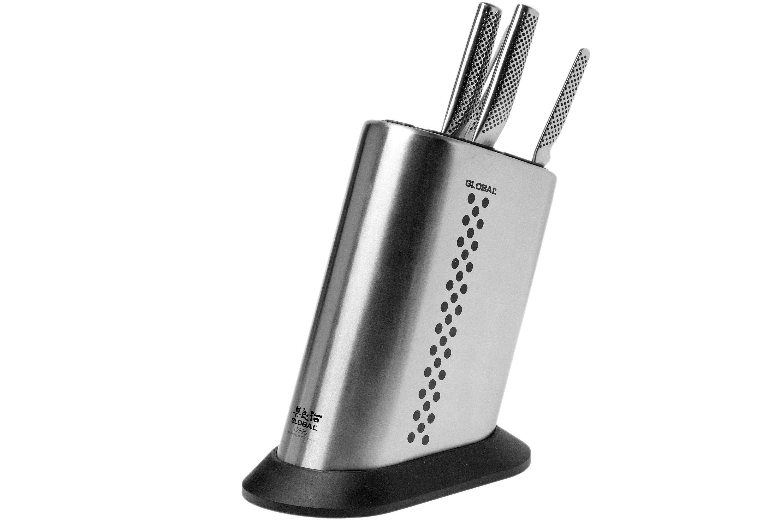 Global 0836 5piece knife set with block Advantageously shopping at