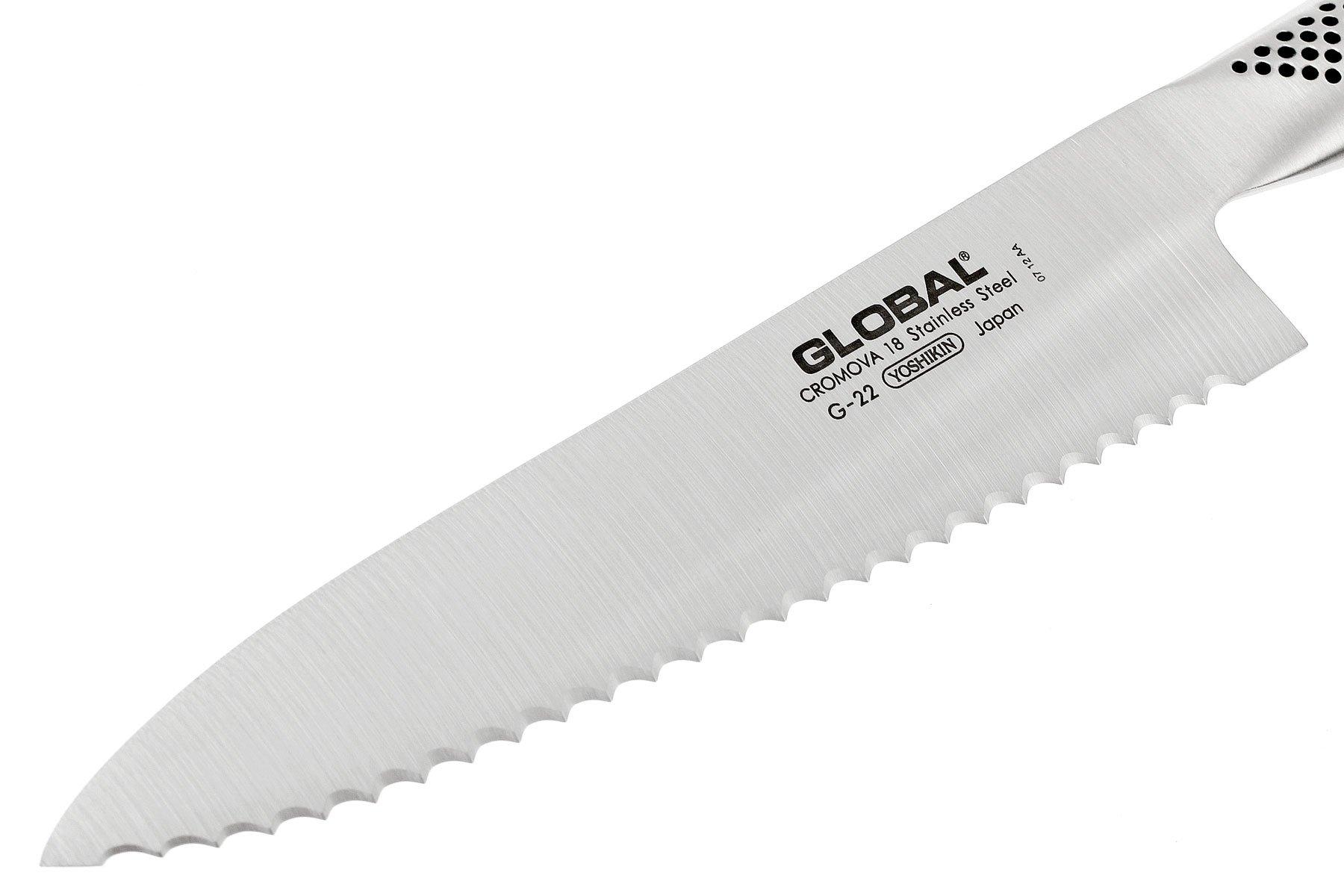 Global G22 couteau à pain 20 cm Achetez à prix avantageux chez