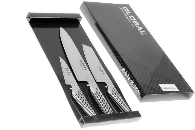 Global 3-Pc Cook's Knife Set (G-257)