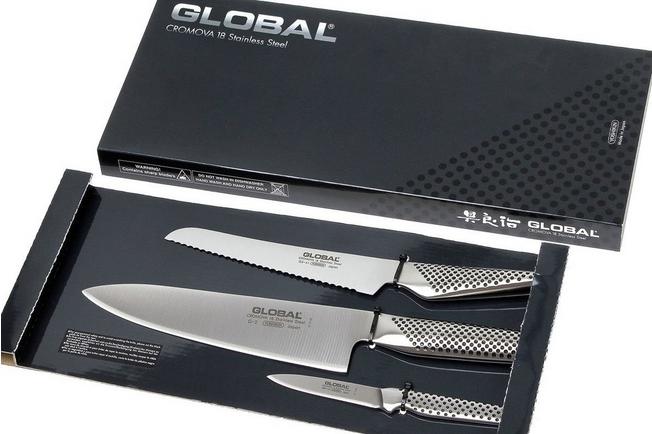 Afbeelding voor Global G-26115 3-delige messenset