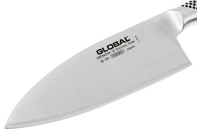 Couteau à découper en acier inox 18 cm Global