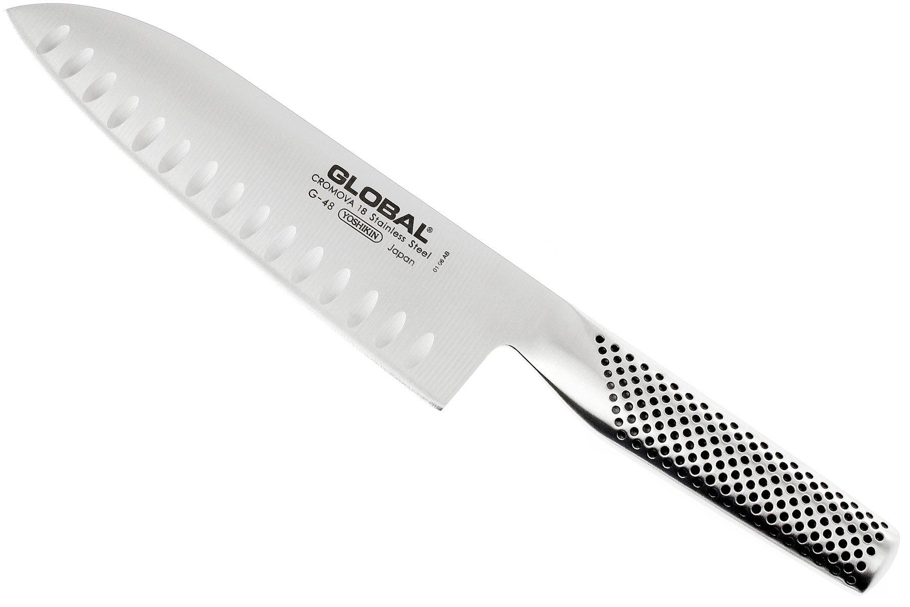 Global G48 Santoku 18 cm Achetez à prix avantageux chez knivesandtools.fr