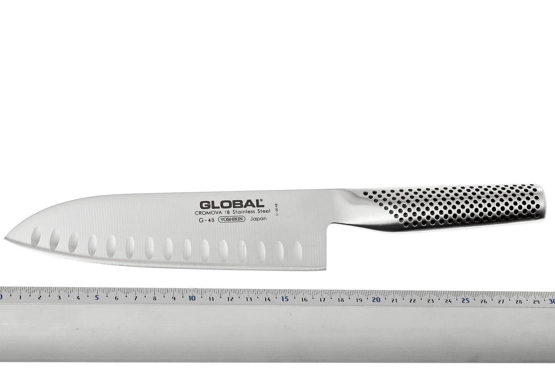 Global G48 Santoku 18 cm Achetez à prix avantageux chez knivesandtools.fr