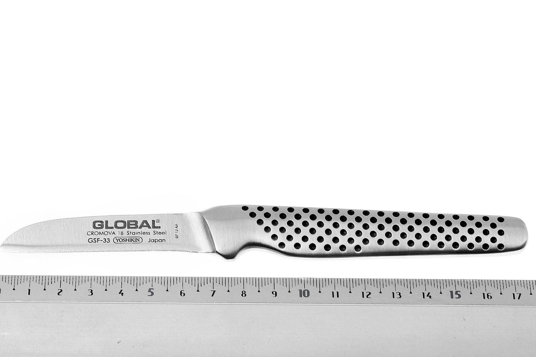verkoper Antarctica winkelwagen Global GSF33 recht schilmes 6 cm | Voordelig kopen bij knivesandtools.be