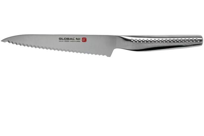 Global Ni GNS-08 couteau universel / couteau dentelé 14.5 cm