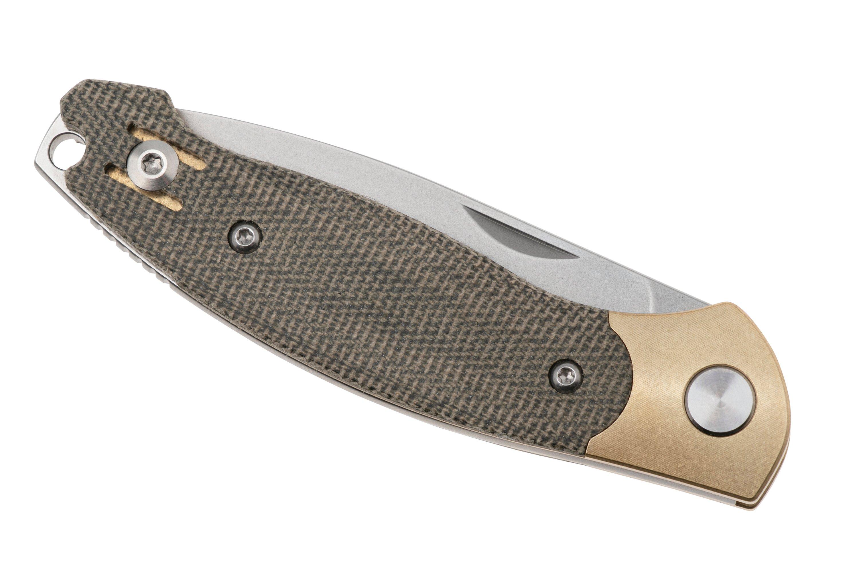 GiantMouse ACE Farley V2 BRASS-B-GRN Stonewashed Elmax, Brass