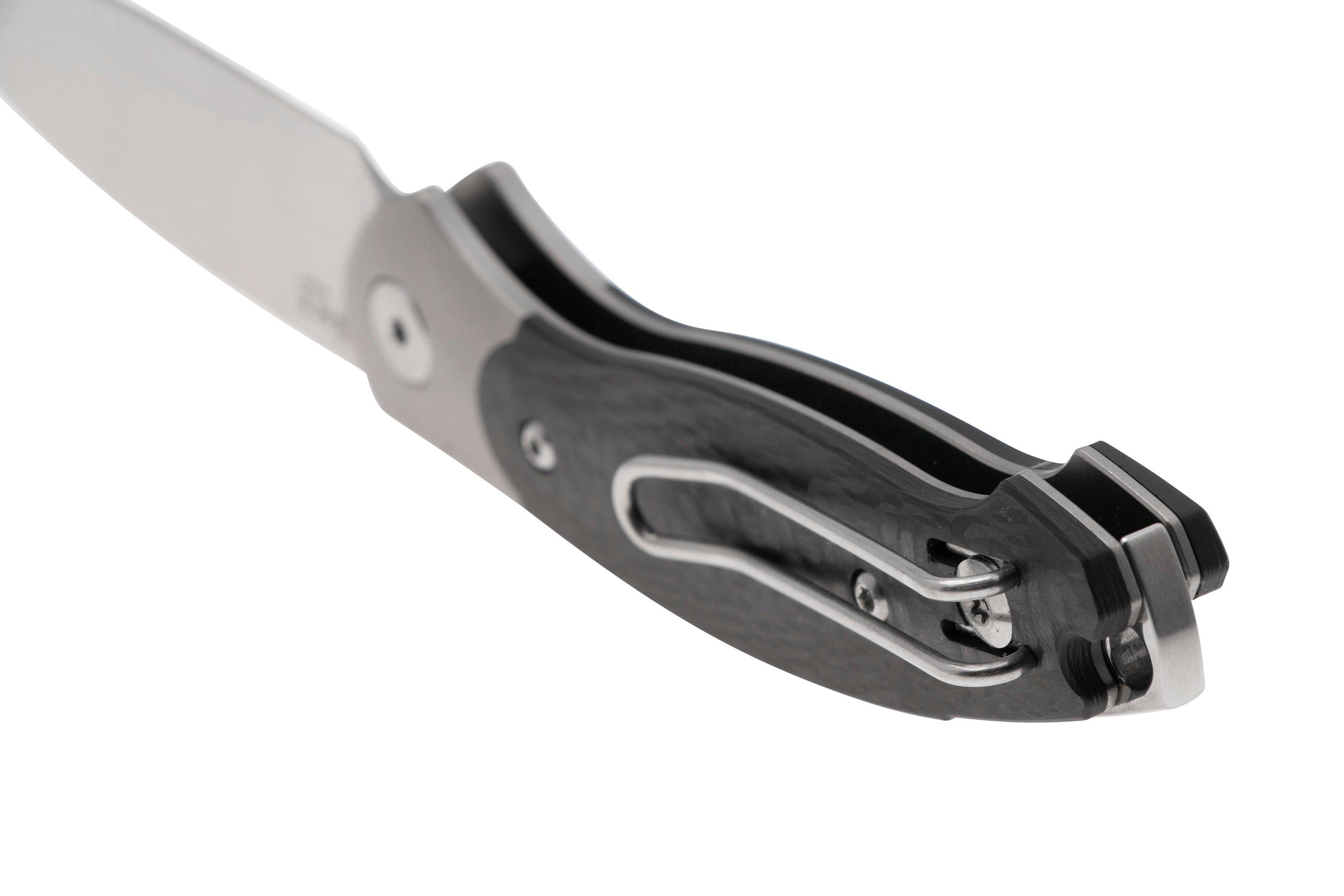 Giantmouse Farley V2 Titanium Bolster Carbon Fiber Satin ELMAX GM-FARLEY-TI-B-CF