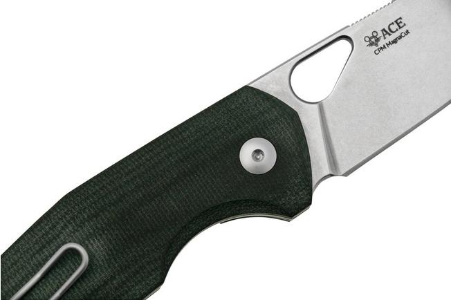 GiantMouse ACE Nimbus V3 Double Black Canvas Micarta