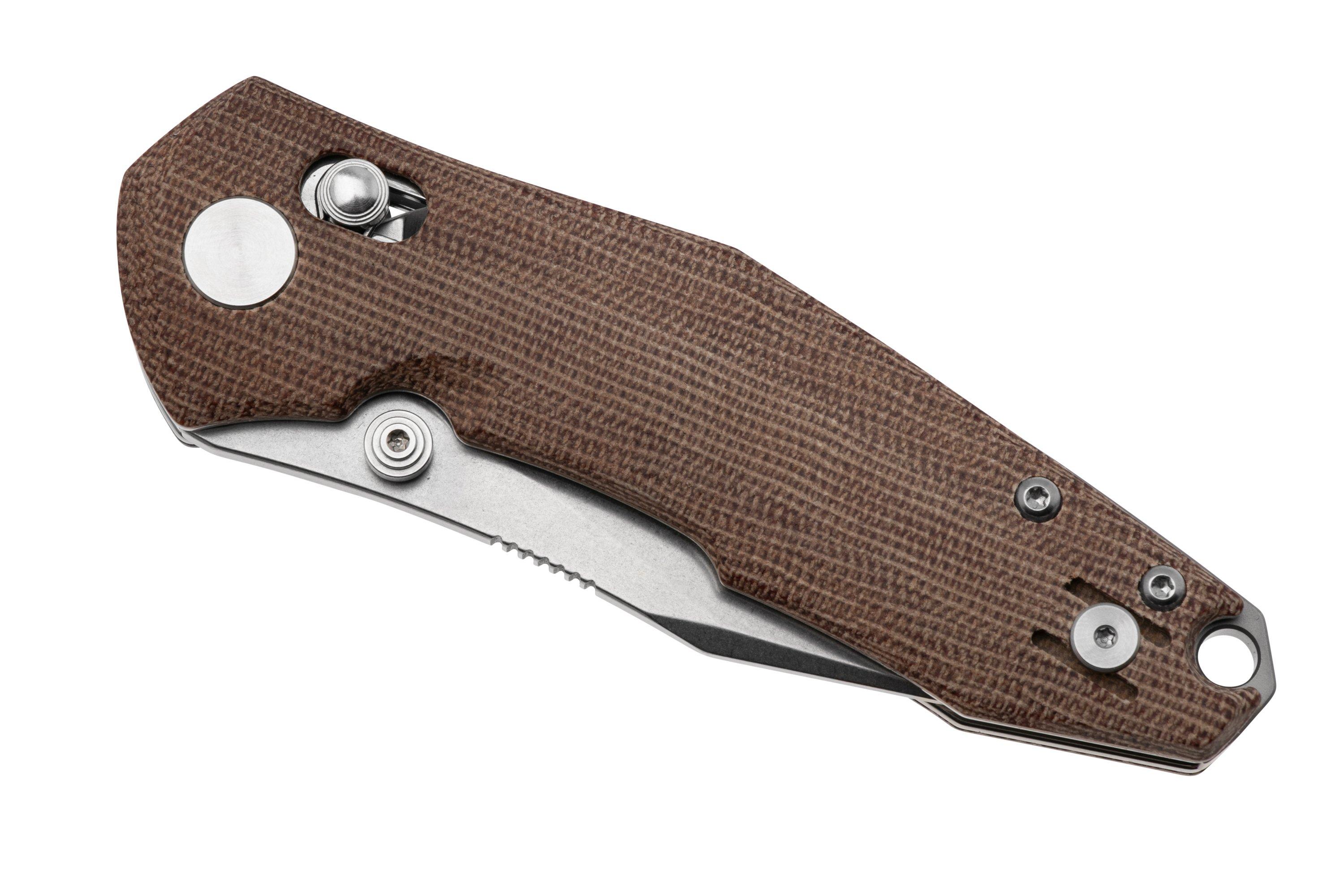 GiantMouse ACE Nazca Natural Canvas pocket knife, Ansø and Voxnaes
