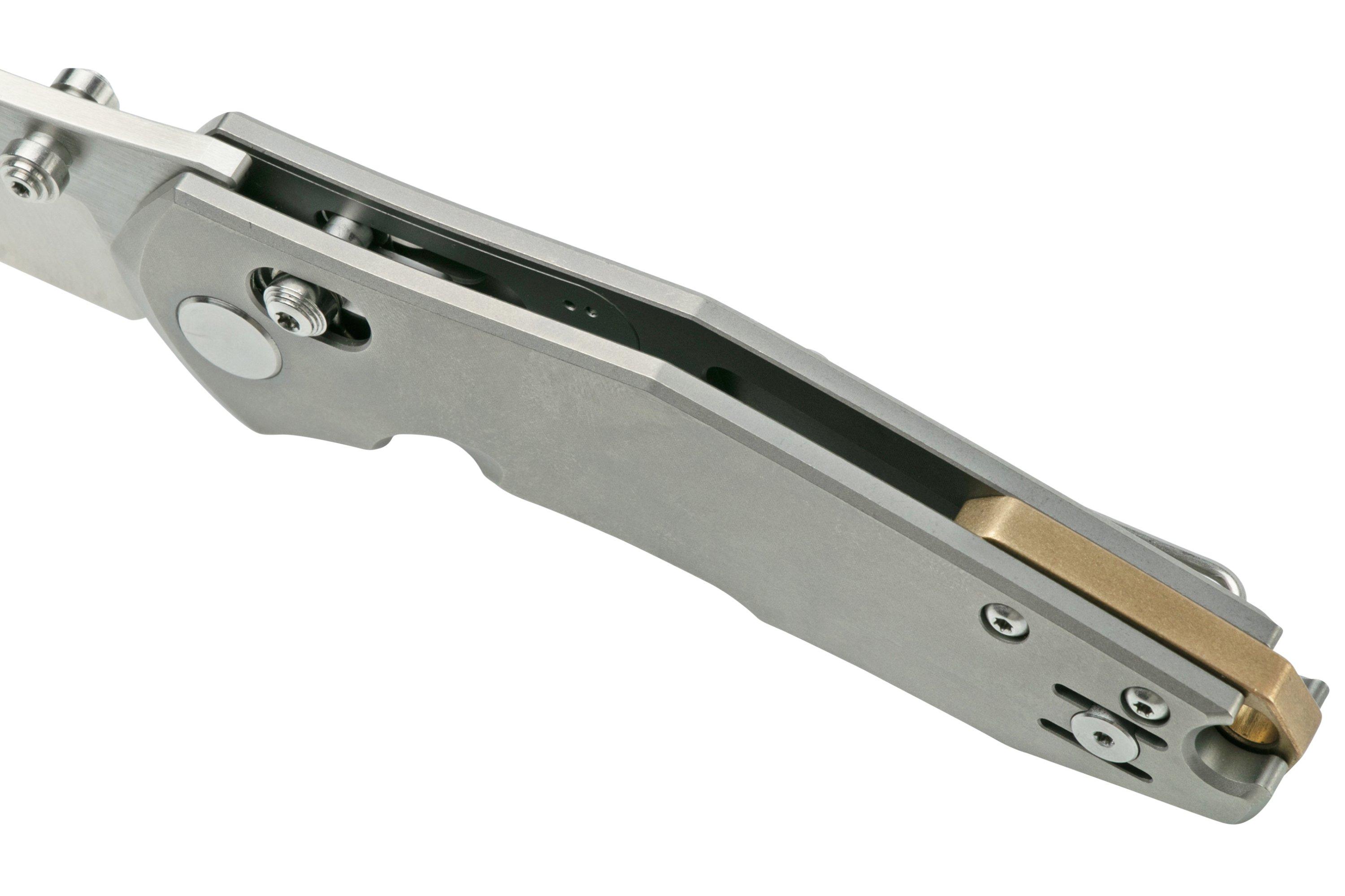 GiantMouse ACE Nazca Titanium pocket knife, Ansø and Voxnaes