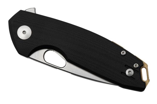 GiantMouse ACE Tribeca, Stonewashed Magnacut, Black G10 pocket