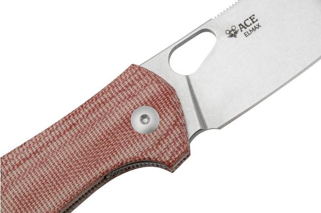 GMF4 - Red Canvas Micarta – GiantMouse