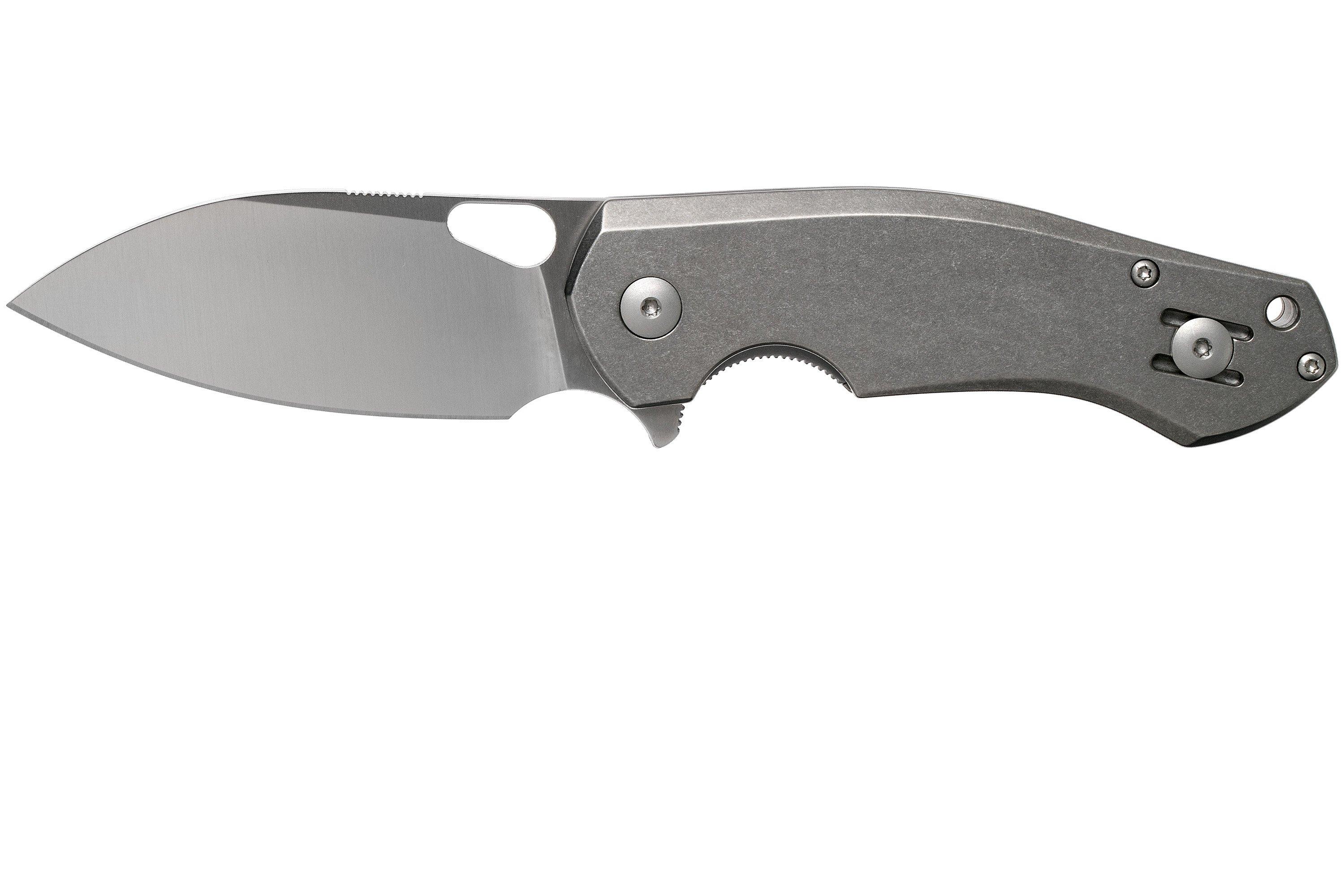 GiantMouse ACE Biblio Titanium pocket knife, Ansø & Voxnaes design ...