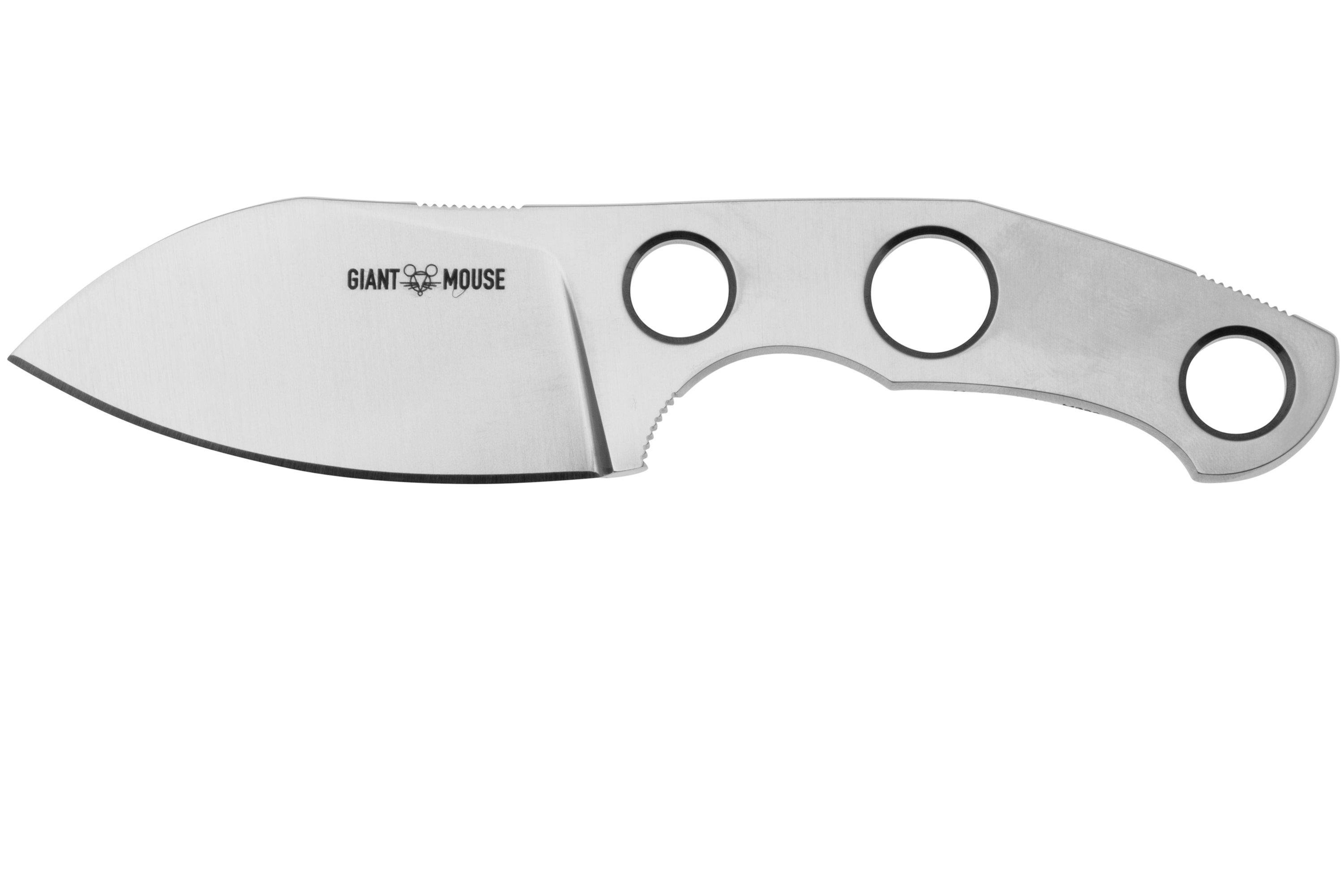 GiantMouse GMF1-FS M390 fixed knife | Advantageously shopping at  Knivesandtools.com