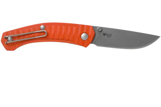 Imagen para GiantMouse ACE Iona G10 Orange, Tumbled navaja, Ansø en Voxnaes design
