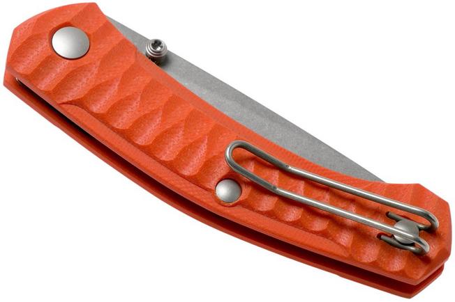 Imagen para GiantMouse ACE Iona G10 Orange, Tumbled navaja, Ansø en Voxnaes design
