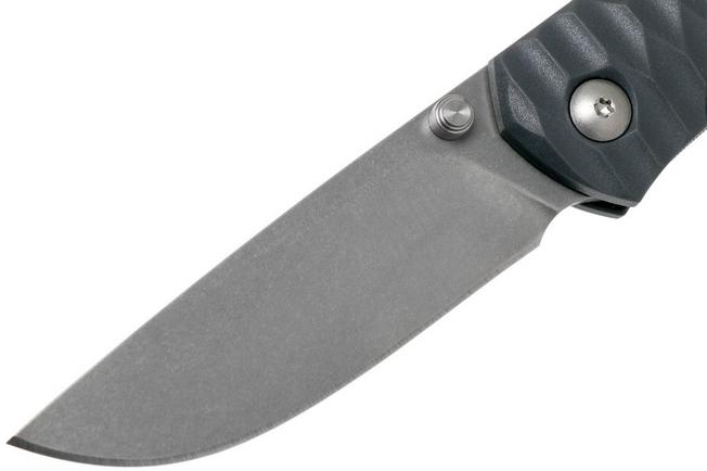 Image for GiantMouse ACE Iona Wolf Grey, Tumbled pocket knife, Ansø en Voxnaes design