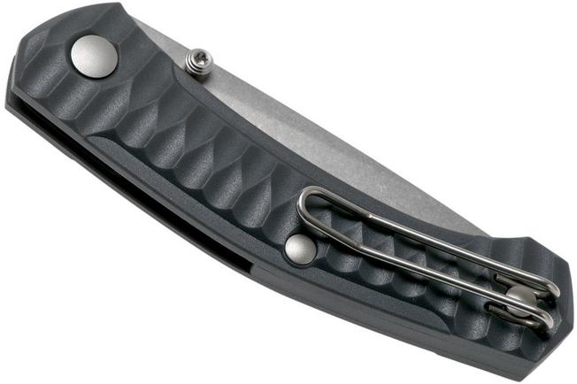 Image for GiantMouse ACE Iona Wolf Grey, Tumbled pocket knife, Ansø en Voxnaes design