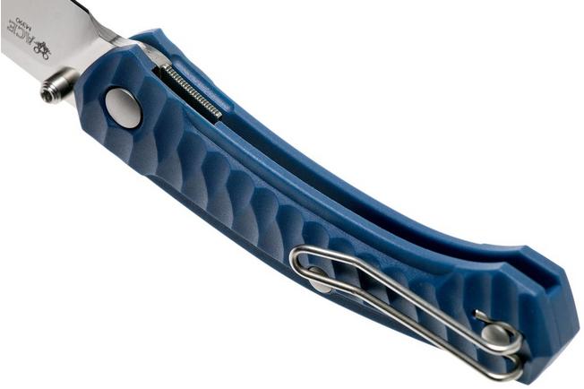 Image for GiantMouse ACE Iona Navy Blue, Satin pocket knife, Ansø en Voxnaes design