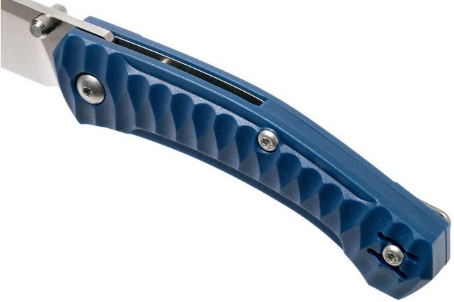 Image for GiantMouse ACE Iona Navy Blue, Satin pocket knife, Ansø en Voxnaes design