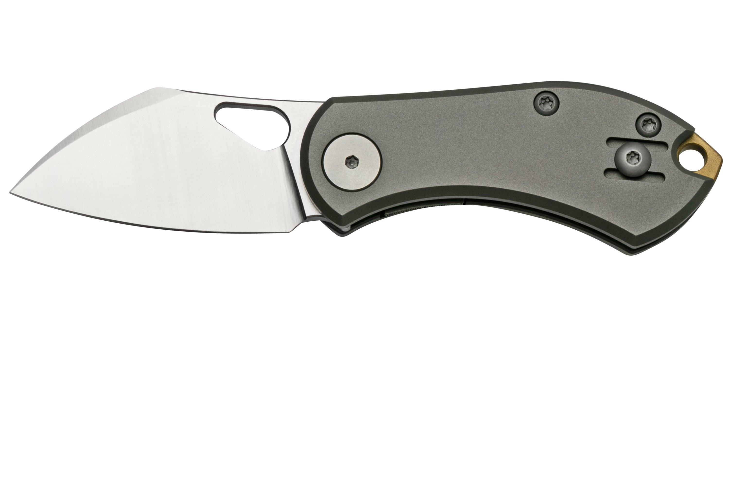 GiantMouse ACE Nibbler Titanium, 20CV pocket knife, Ansø and Voxnaes