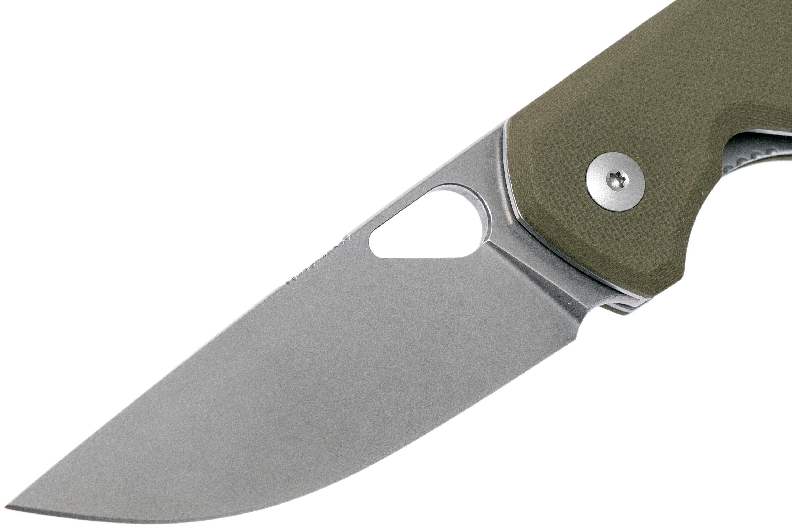 むず GiantMouse ACE Nimbus Green G10 zakmes, Ansø en Voxnaes design