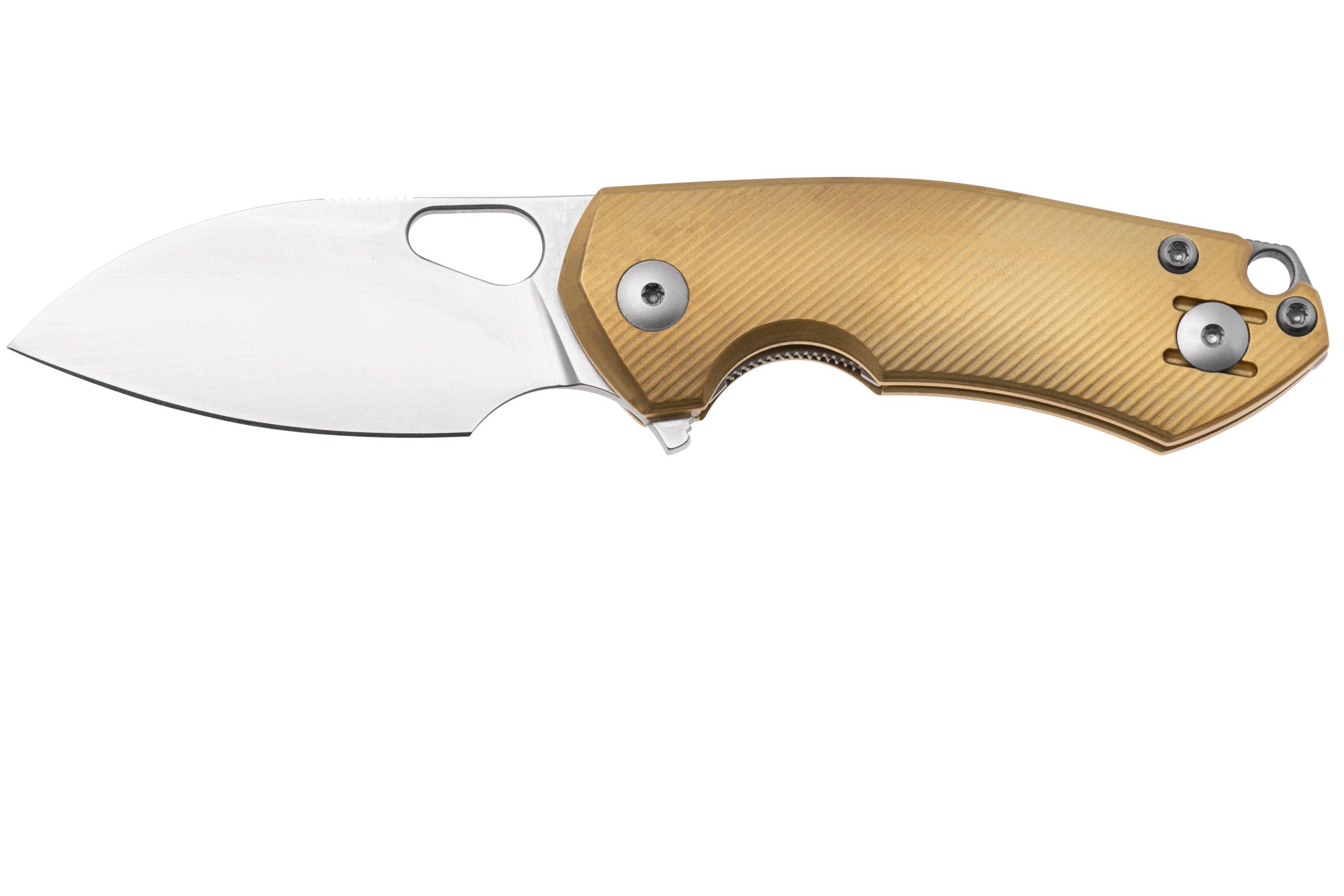 GiantMouse ACE Riv Brass pocket knife, Voxnaes & Anso design