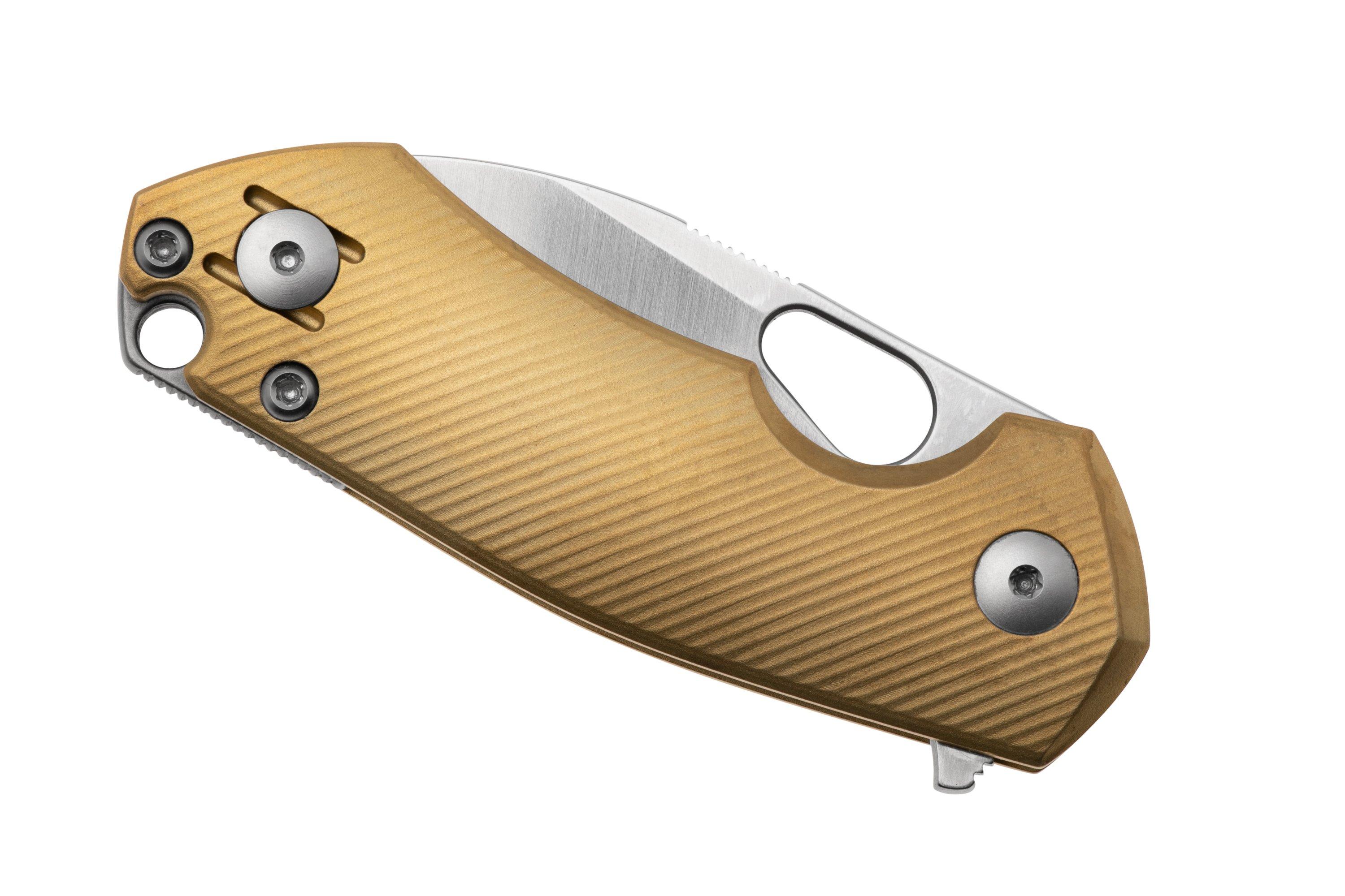 GiantMouse ACE Riv Brass pocket knife, Voxnaes & Anso design