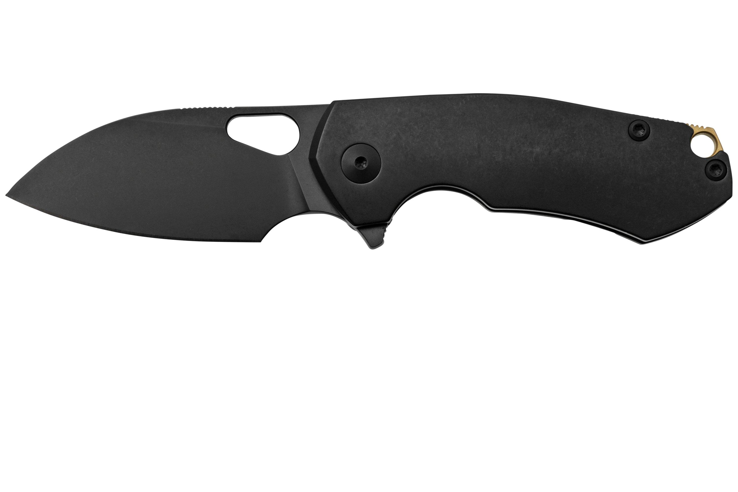 GiantMouse ACE Riv RIV-PVD-TI, Titanium, M390, pocket knife