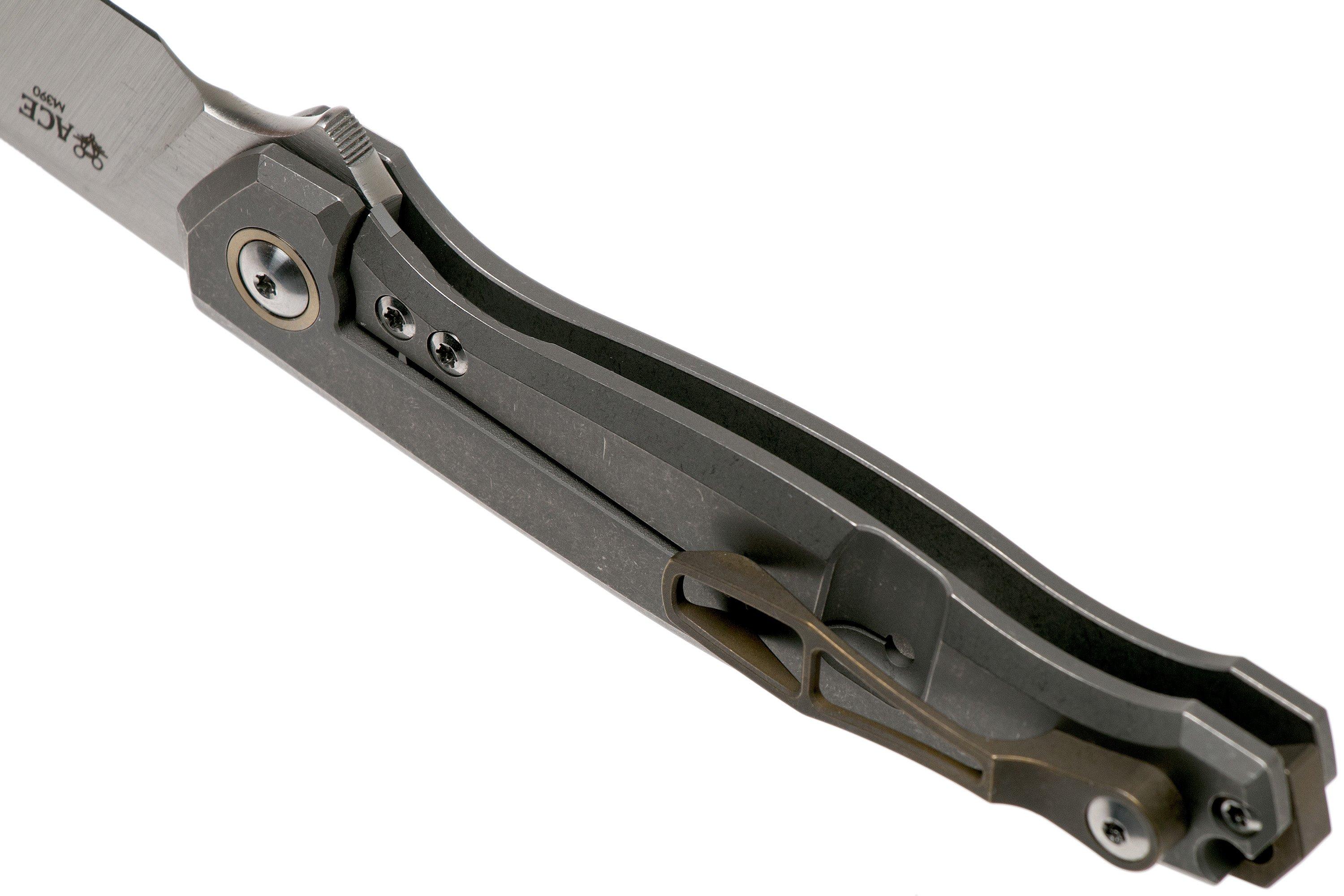 GiantMouse ACE Sonoma Grey Satin navaja, Ansø en Voxnaes Design