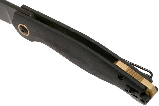 Image for GiantMouse ACE Sonoma V2 Blackout, G10, Black PVD pocket knife, Ansø en Voxnaes design