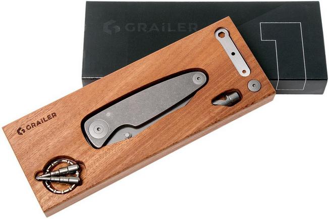 Image pour Couteau de poche Grailer 1 Hollow, Edition Limitée, Dirk de Wit design