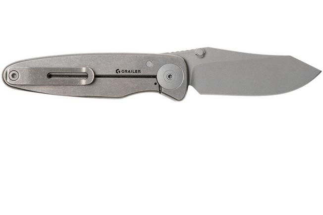 Image for Grailer 1 Hollow, Green Micarta, Limited Edition pocket knife, Dirk de Wit design