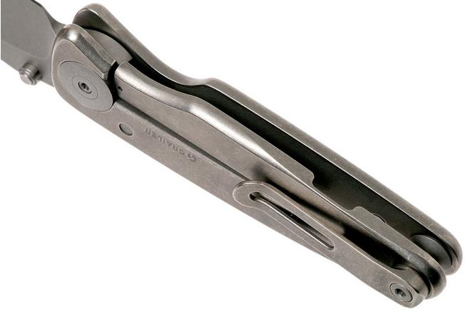 Image for Grailer 1 Hollow, Green Micarta, Limited Edition pocket knife, Dirk de Wit design