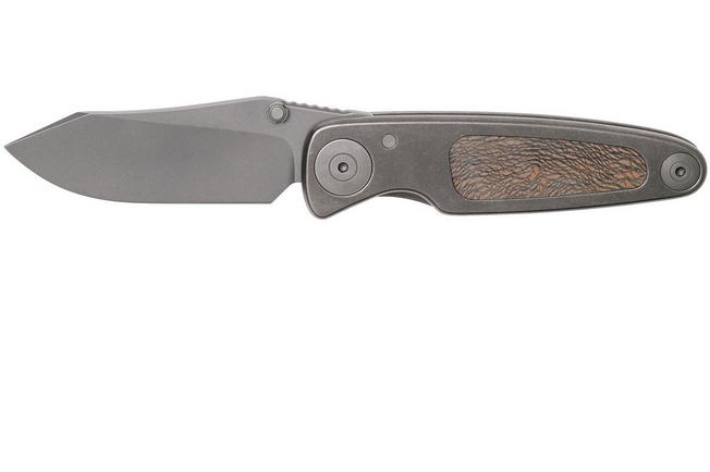 Image for Grailer 1 Hollow, Platan Wood, Limited Edition pocket knife, Dirk de Wit design