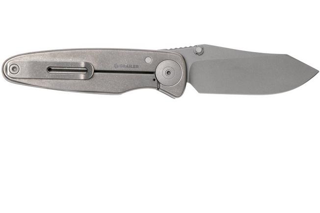 Image for Grailer 1 Hollow, Platan Wood, Limited Edition pocket knife, Dirk de Wit design