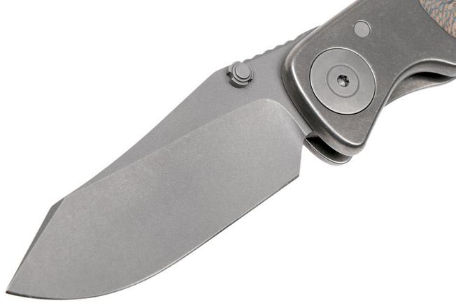 Image for Grailer 1 Hollow, Platan Wood, Limited Edition pocket knife, Dirk de Wit design