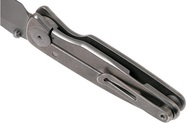Image for Grailer 1 Hollow, Platan Wood, Limited Edition pocket knife, Dirk de Wit design