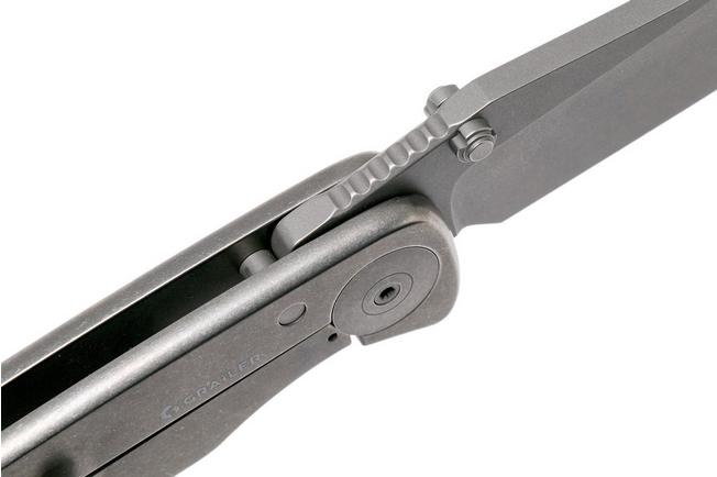 Image for Grailer 1 Hollow, Platan Wood, Limited Edition pocket knife, Dirk de Wit design