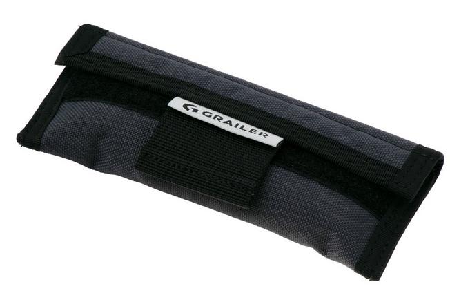 Imagen para Grailer 2Ti TI-GY Stonewashed CPM 20CV, Grey Stonewashed Titanium, navaja, diseño de Simen Stryckers