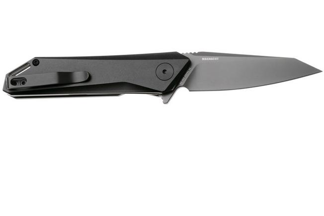 Afbeelding voor Glow Rhino Meitner Z-AL-GR-MG-XG PVD MagnaCut, Black Aluminium, zakmes