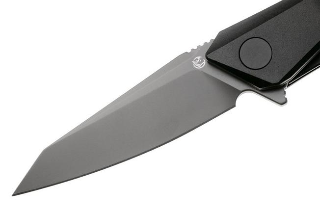 Afbeelding voor Glow Rhino Meitner Z-AL-GR-MG-XG PVD MagnaCut, Black Aluminium, zakmes