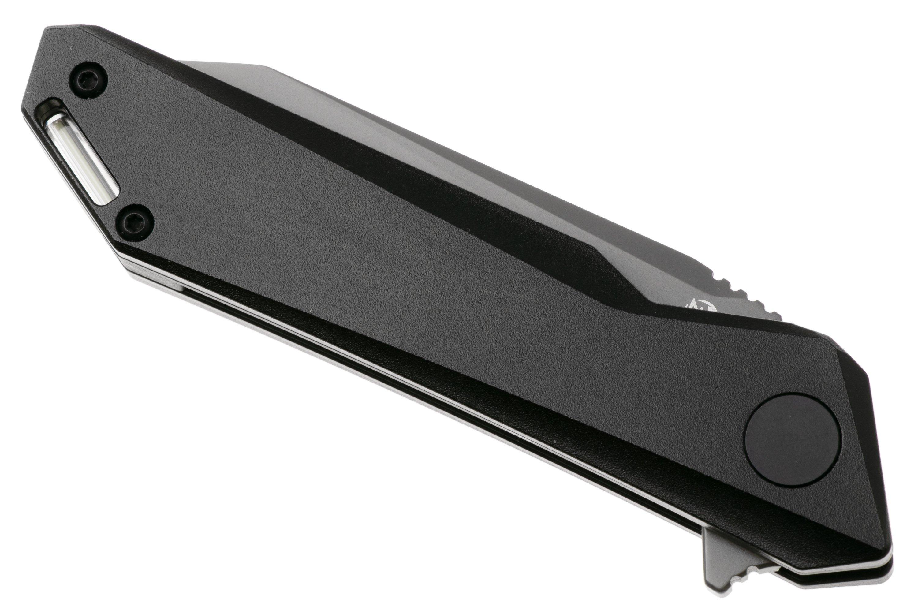 Glow Rhino Meitner Z-AL-GR-MG-XG PVD MagnaCut, Black Aluminium, pocket ...