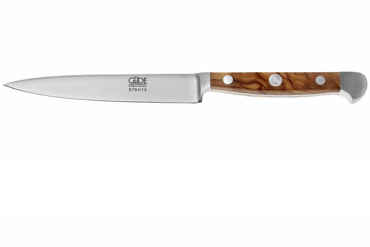 Produktbild von GÜDE Solingen Spickmesser Geschmiedet - Birnenholz 13 Cm Handmade Germany