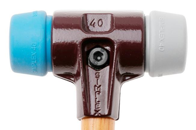 Afbeelding voor Halder SIMPLEX 3013040 TPE-MID soft, kunststof hamer, 40 mm