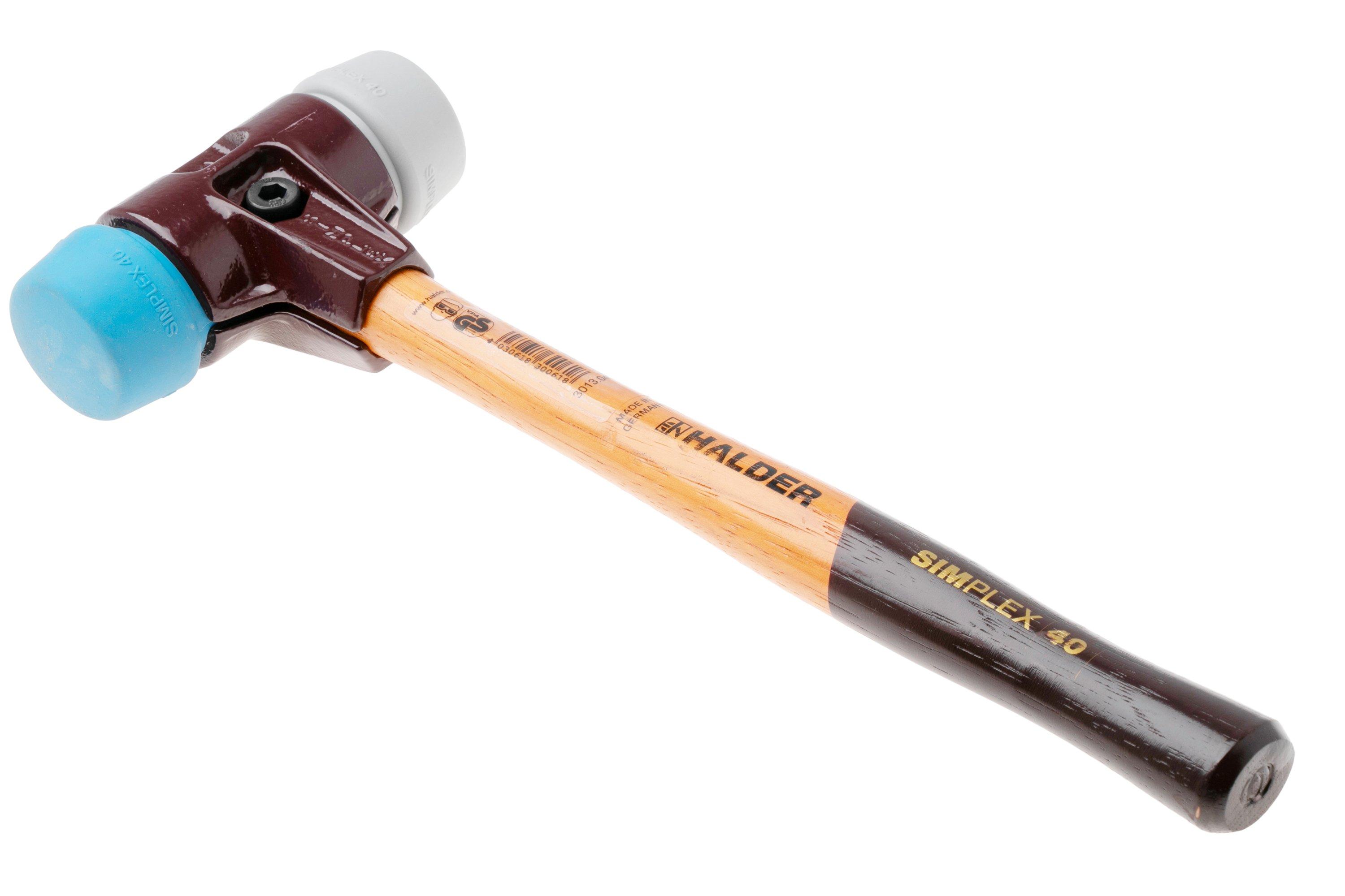 Halder SIMPLEX 3013040 TPE-MID soft, soft-face mallet, 40 mm ...
