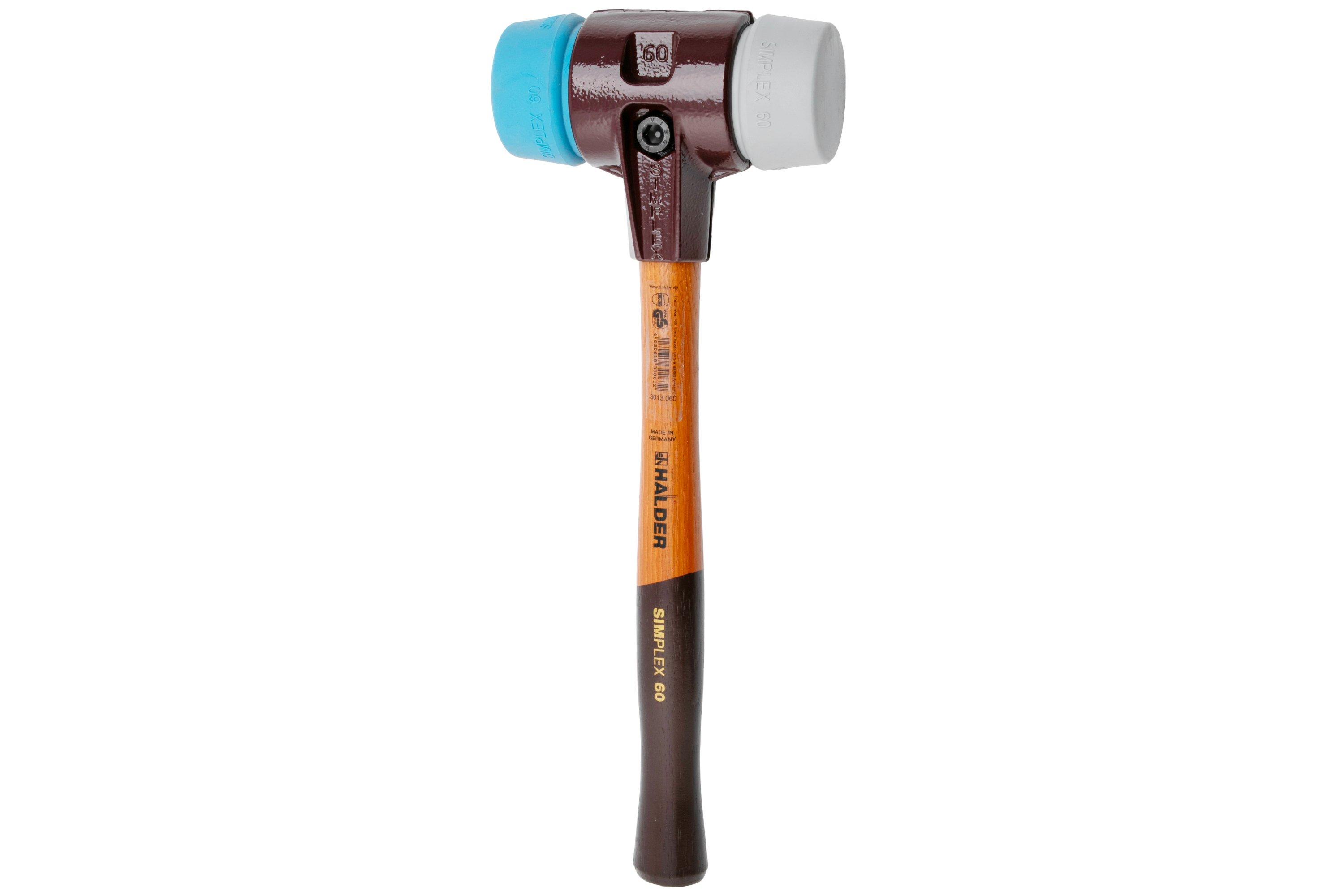 Halder SIMPLEX 3013060 TPE-MID soft, soft-face mallet, 60 mm ...