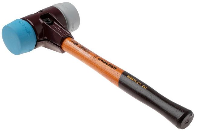 Afbeelding voor Halder SIMPLEX 3013060 TPE-MID soft, kunststof hamer, 60 mm